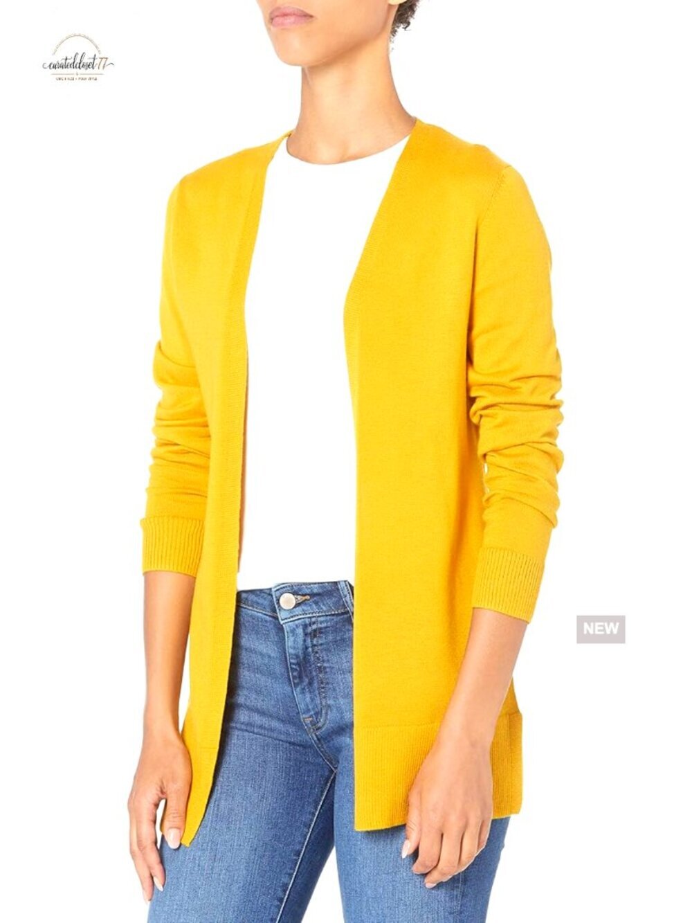 Lightweight Long Sleeve Open Front Cardigan Sweater Plus Size